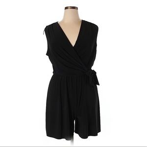 Sleeveless Black Romper